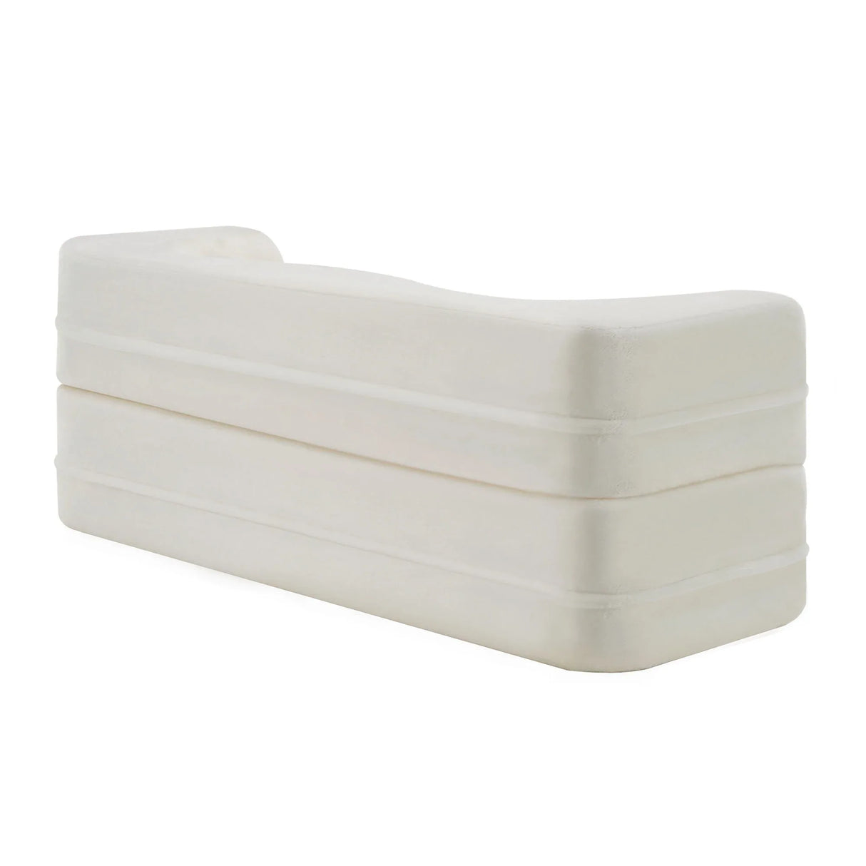 Queen Plush High-Density Foam Folding Futon Sofa Mattress - Omega Lifestyles