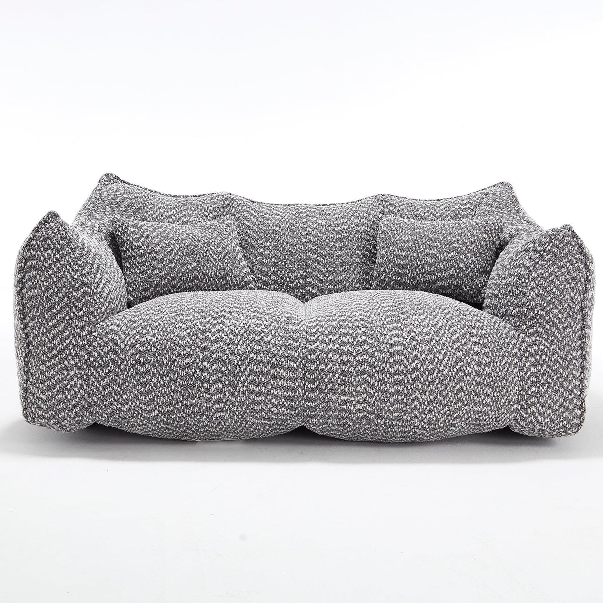 Dual Chenille Bean Bag Chair With High Resilience Foam Core - Omega Lifestyles