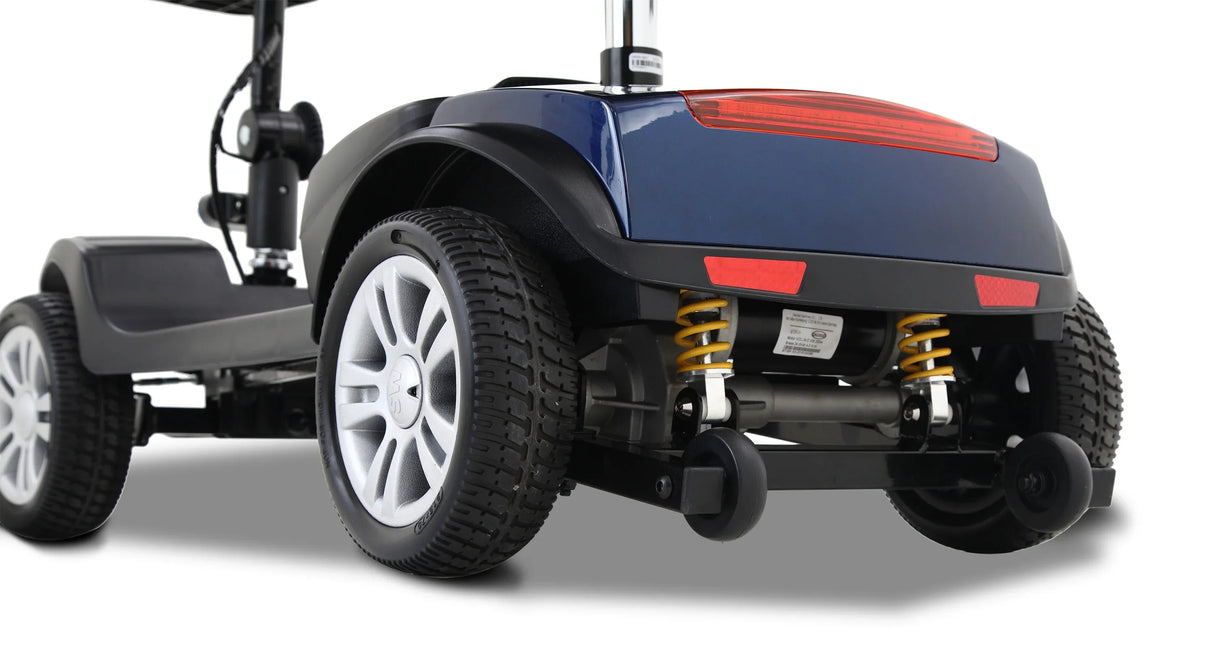 Compact Travel Mobility Scooter 300W Motor 300lbs Capacity - Omega Lifestyles