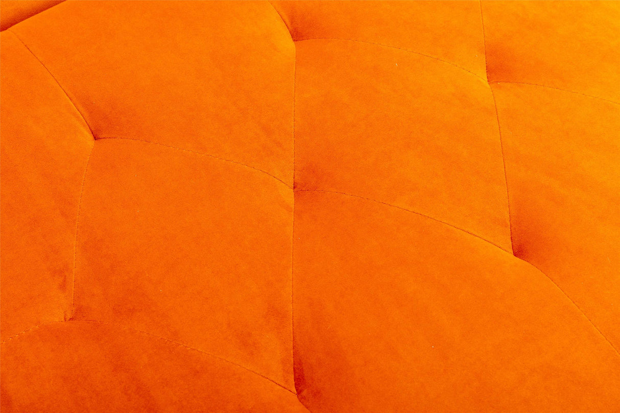 Velvet Upholstered Adjustable Accent Chair With Foam Padding - Omega Lifestyles