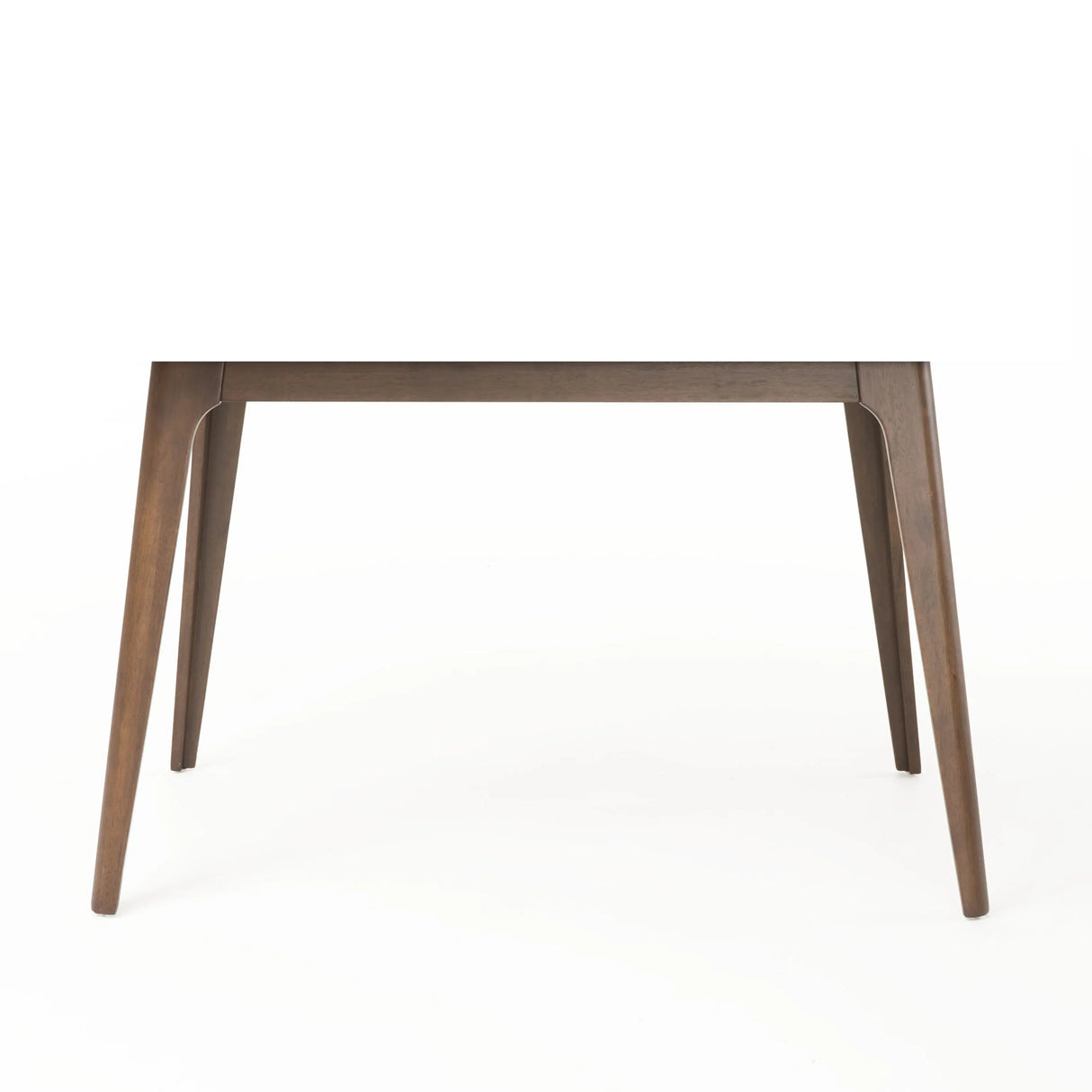 Mid-Century Modern Rubberwood Rectangular Dining Table - Omega Lifestyles