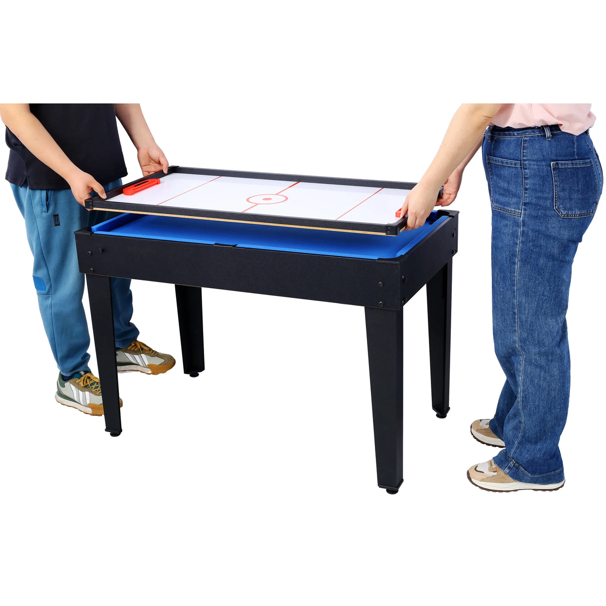 5-in-1 Multi-Game Table Billiards Foosball Ping Pong Basketball - Omega Lifestyles