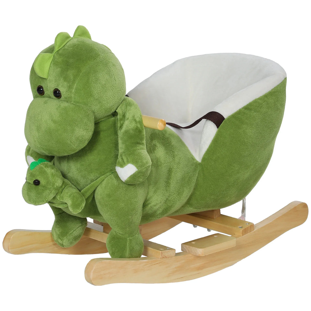 Toddler Plush Dinosaur Rocking Horse With Songs - Omega Lifestyles