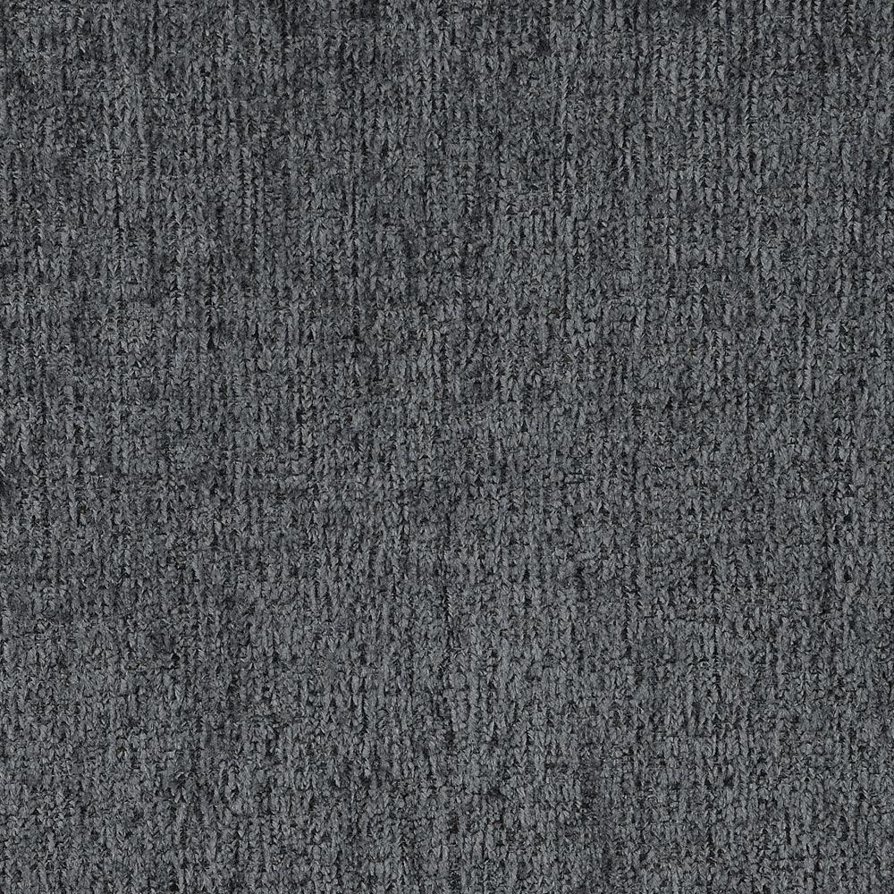 Charcoal Upholstered Glider Recliner With Cushioned Arms - Omega Lifestyles