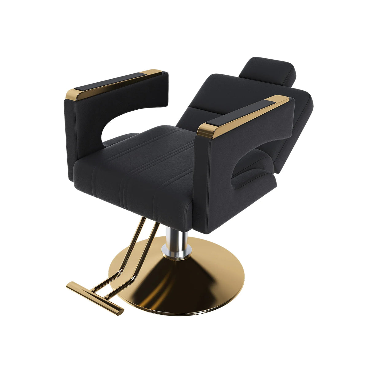 Professional Hydraulic Reclining PU Leather Barber Chair - Omega Lifestyles