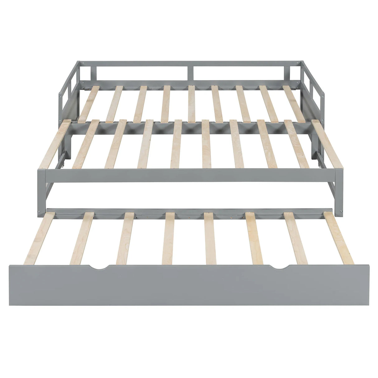 Twin Extending Solid Wood Daybed With Pull-Out Trundle - Omega Lifestyles