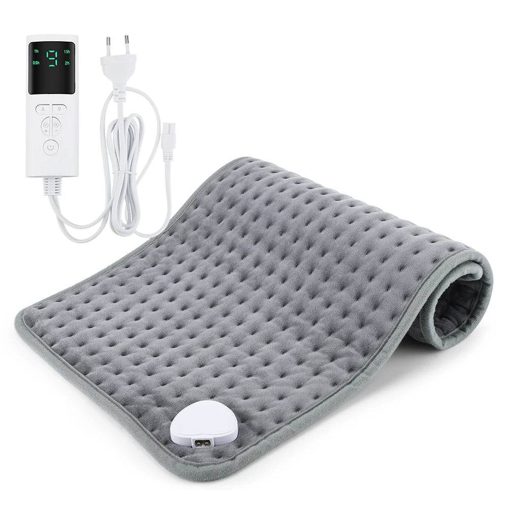 Electric Heated Plush Micro-Plush Heating Pad - Sleep Galleria