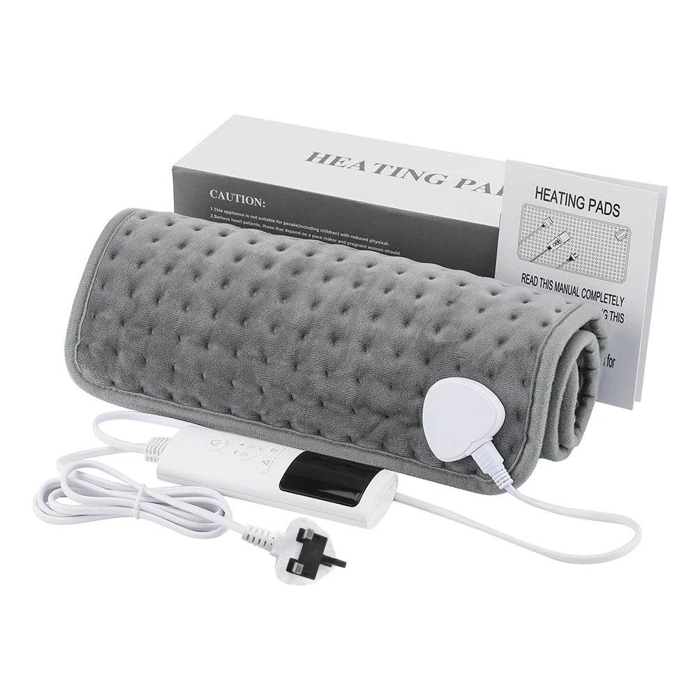 Electric Heated Plush Micro-Plush Heating Pad - Sleep Galleria