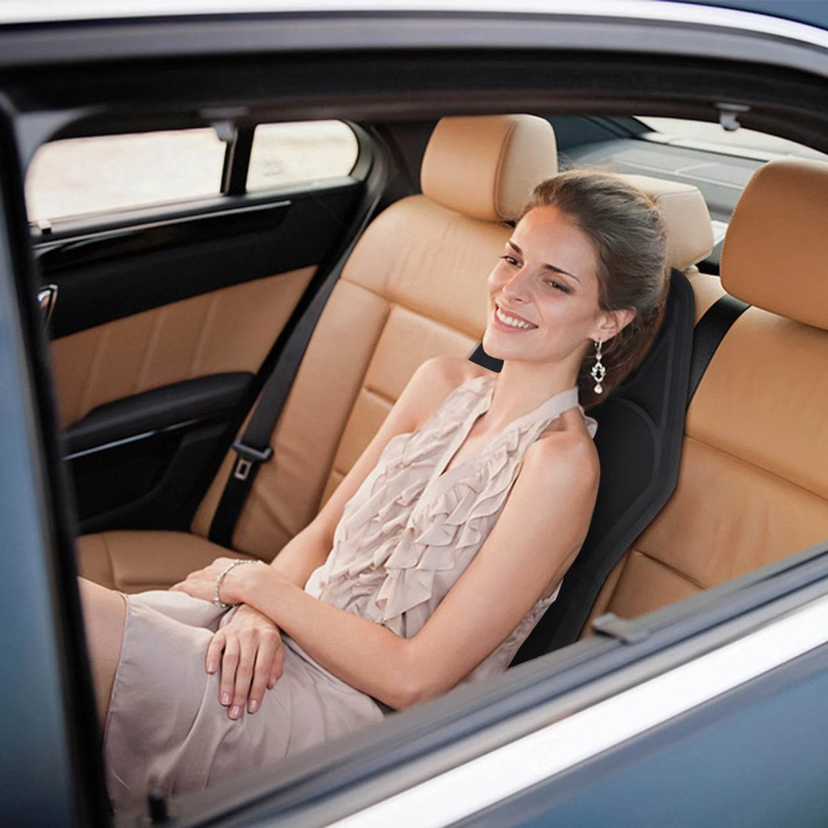 Electric Full-Body Heated Massage Chair Cushion - Sleep Galleria