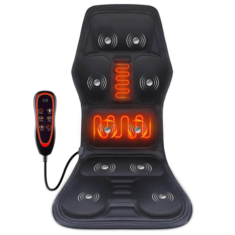 Electric Full-Body Heated Massage Chair Cushion - Sleep Galleria