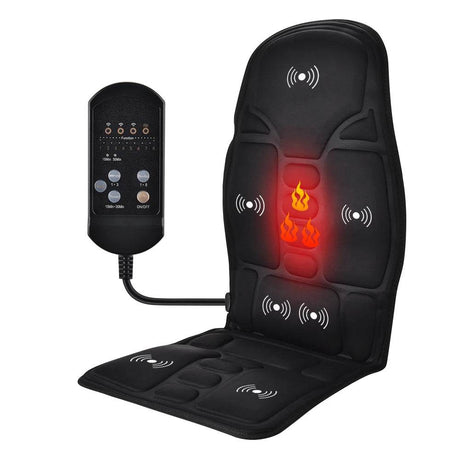 Electric Full-Body Heated Massage Chair Cushion - Sleep Galleria