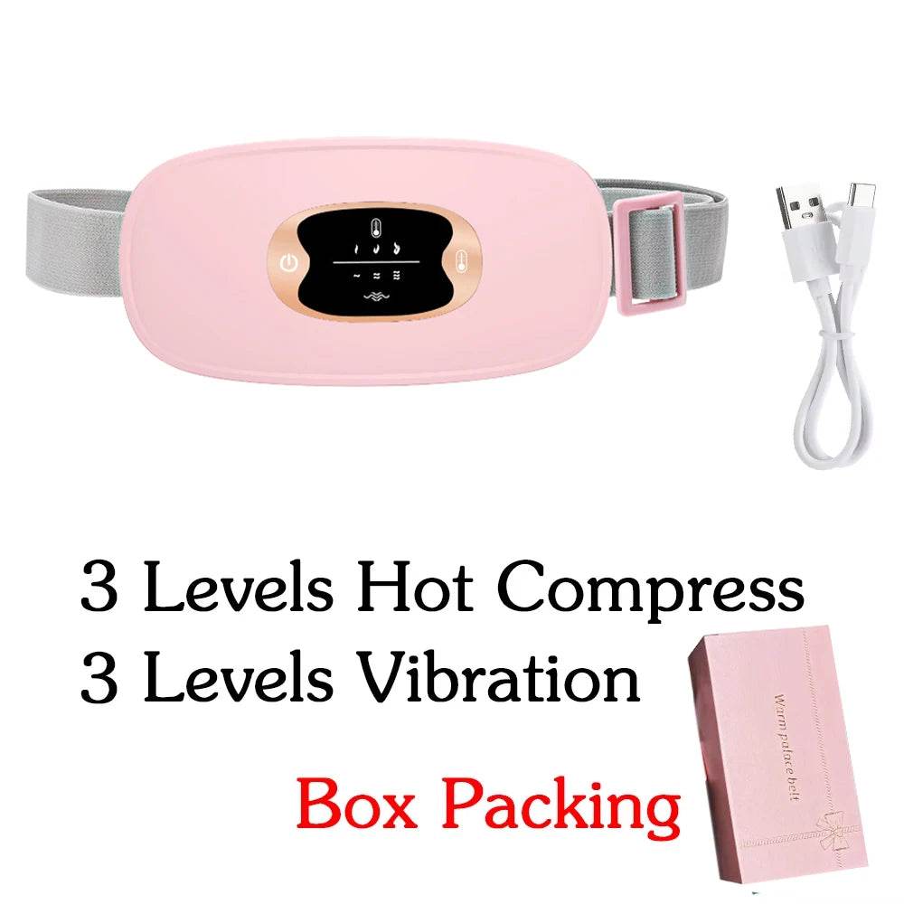 Electric Heating Menstrual Pain Relief Massage Belt - Sleep Galleria