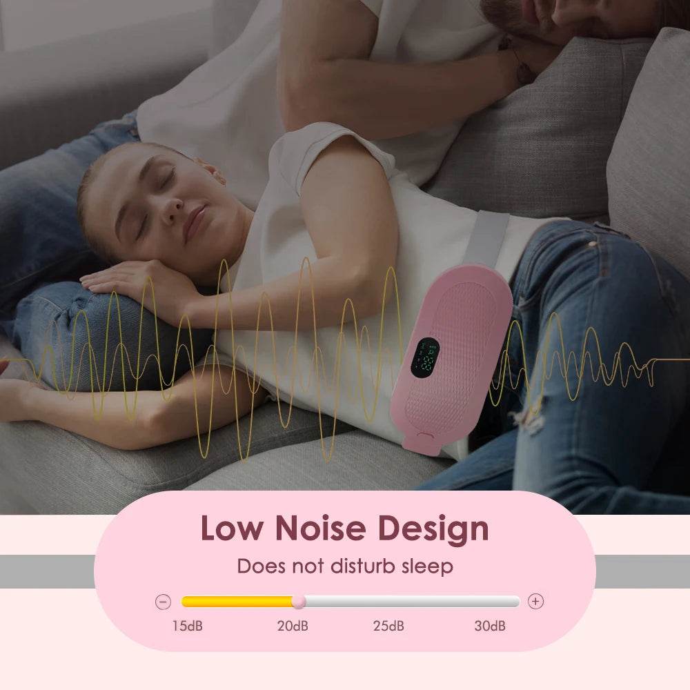 Electric Heating Menstrual Pain Relief Massage Belt - Sleep Galleria