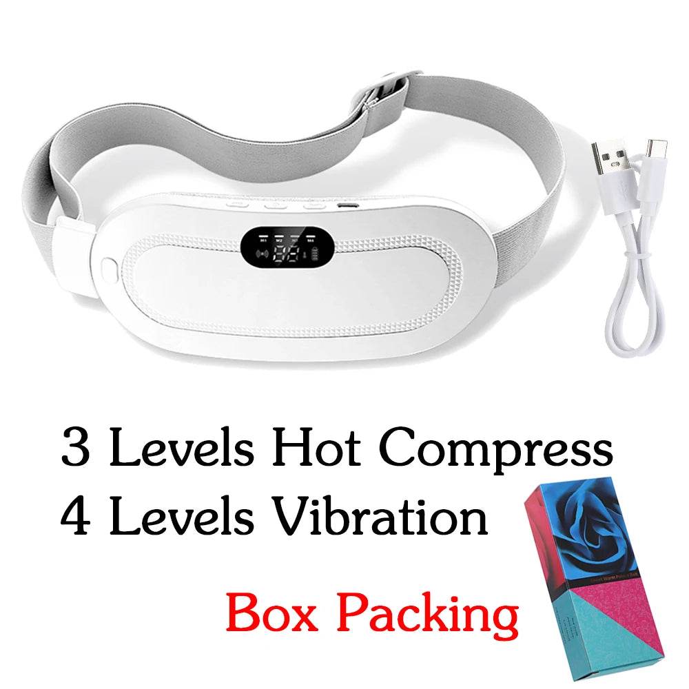 Electric Heating Menstrual Pain Relief Massage Belt - Sleep Galleria