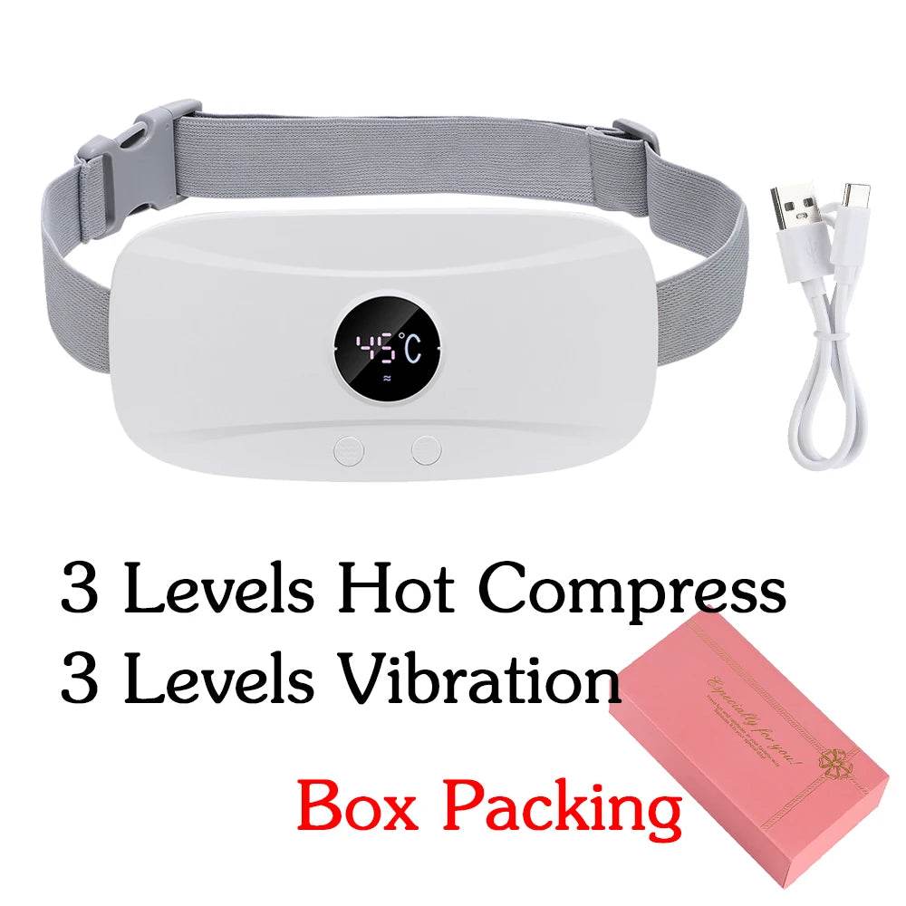 Electric Heating Menstrual Pain Relief Massage Belt - Sleep Galleria