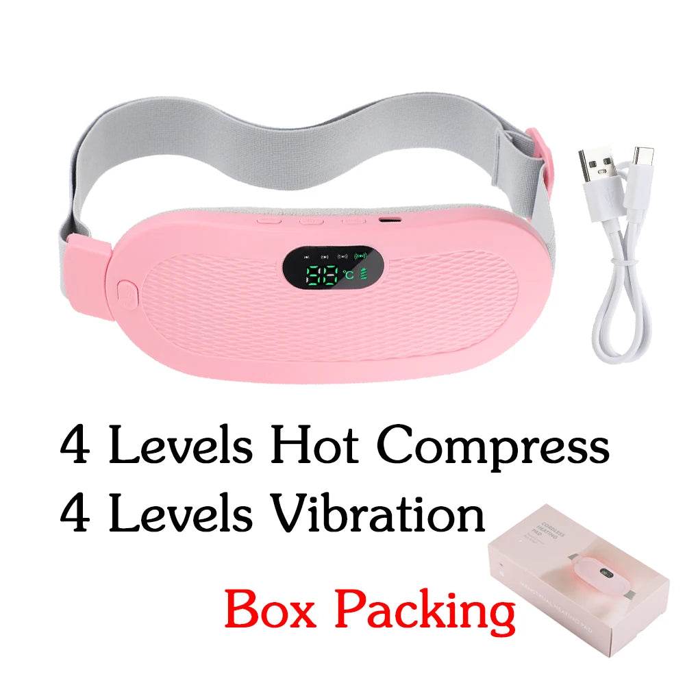 Electric Heating Menstrual Pain Relief Massage Belt - Sleep Galleria