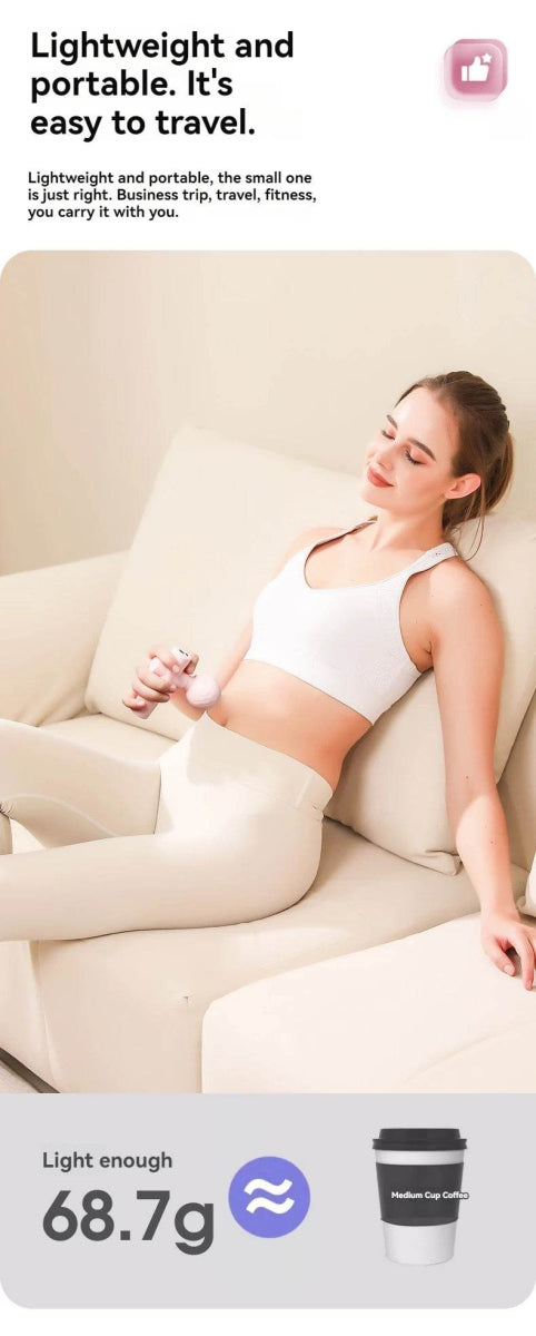 USB Mini Portable Muscle Relaxation Massage Gun Device - Sleep Galleria