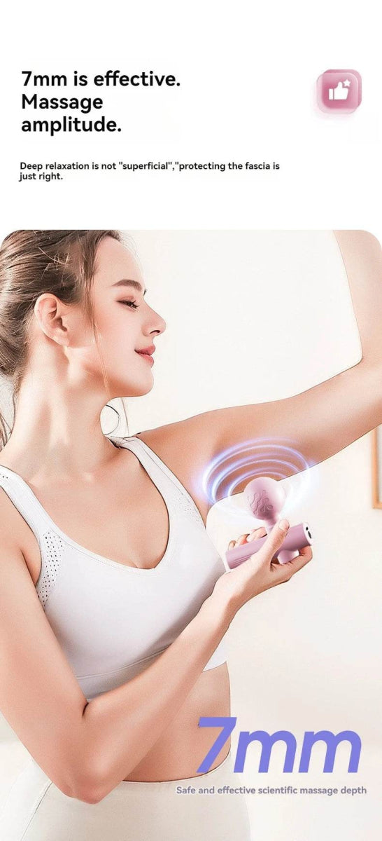 USB Mini Portable Muscle Relaxation Massage Gun Device - Sleep Galleria