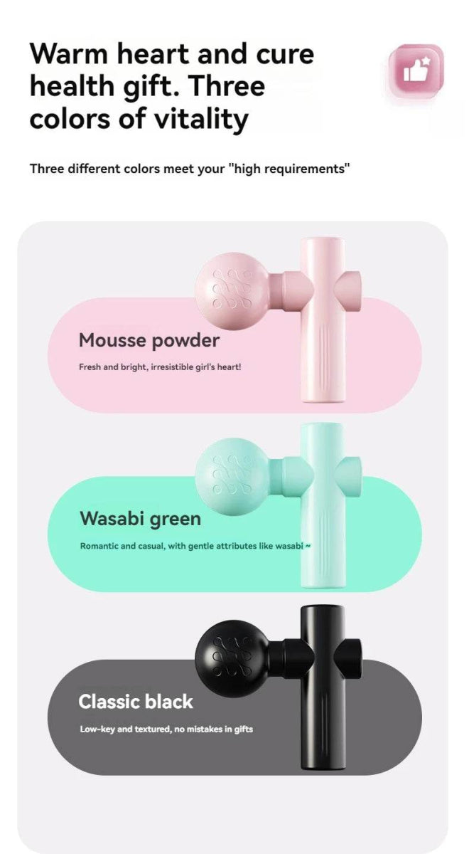 USB Mini Portable Muscle Relaxation Massage Gun Device - Sleep Galleria