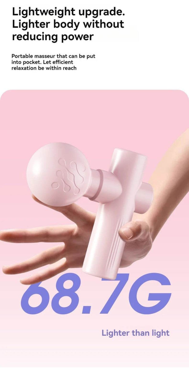 USB Mini Portable Muscle Relaxation Massage Gun Device - Sleep Galleria