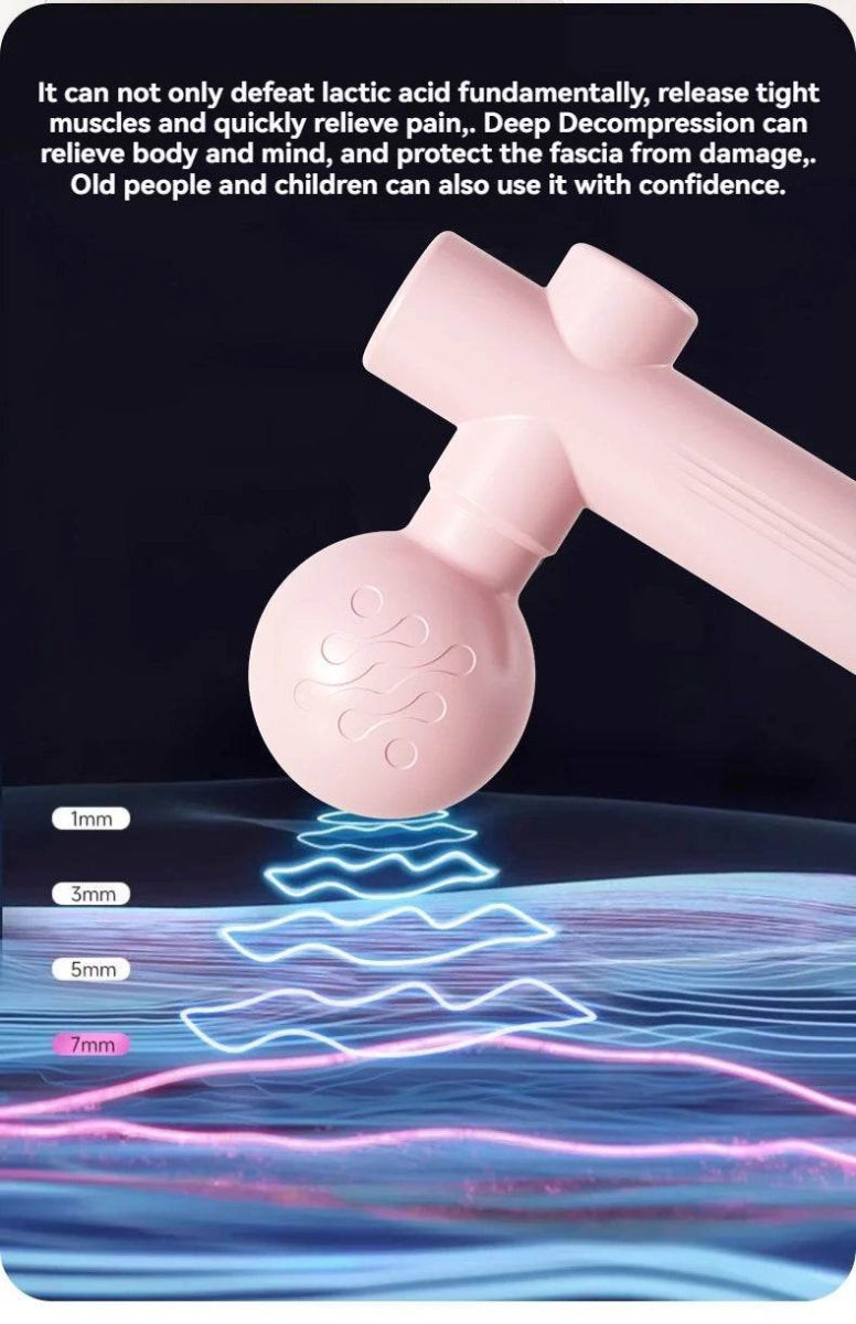 USB Mini Portable Muscle Relaxation Massage Gun Device - Sleep Galleria