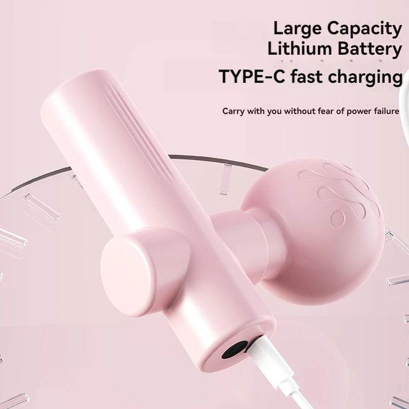 USB Mini Portable Muscle Relaxation Massage Gun Device - Sleep Galleria