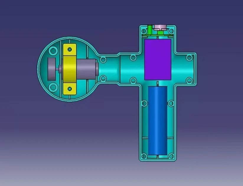 USB Mini Portable Muscle Relaxation Massage Gun Device - Sleep Galleria