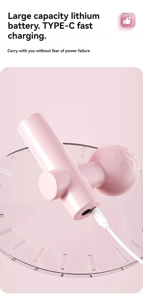 USB Mini Portable Muscle Relaxation Massage Gun Device - Sleep Galleria