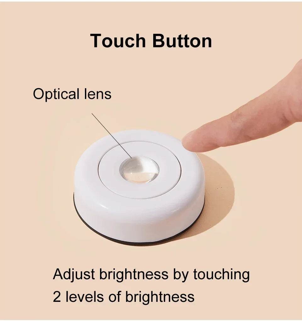 LED Round Touch Sensor Ambient Night Light - Sleep Galleria