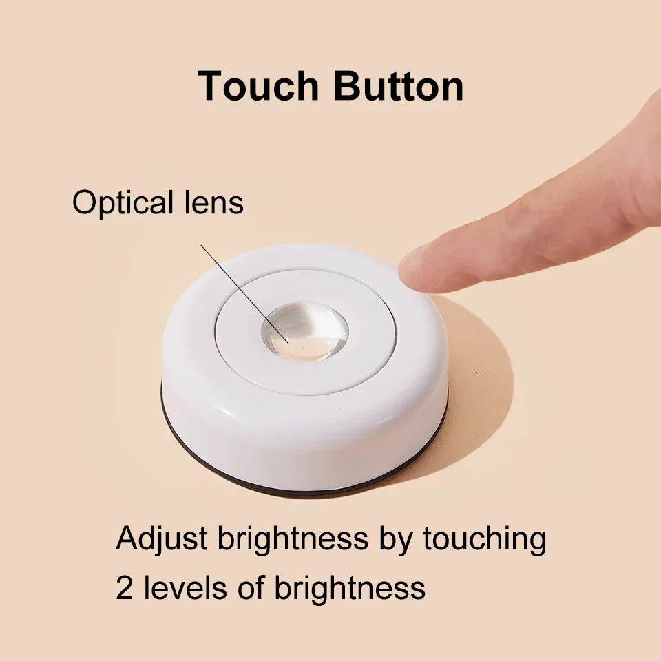 LED Round Touch Sensor Ambient Night Light - Sleep Galleria