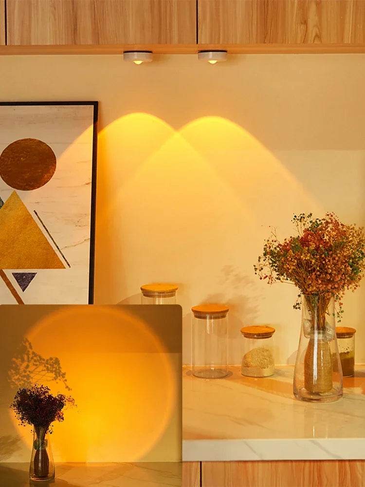 LED Round Touch Sensor Ambient Night Light - Sleep Galleria