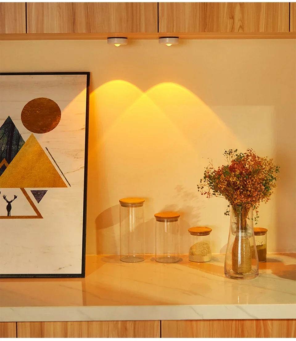 LED Round Touch Sensor Ambient Night Light - Sleep Galleria