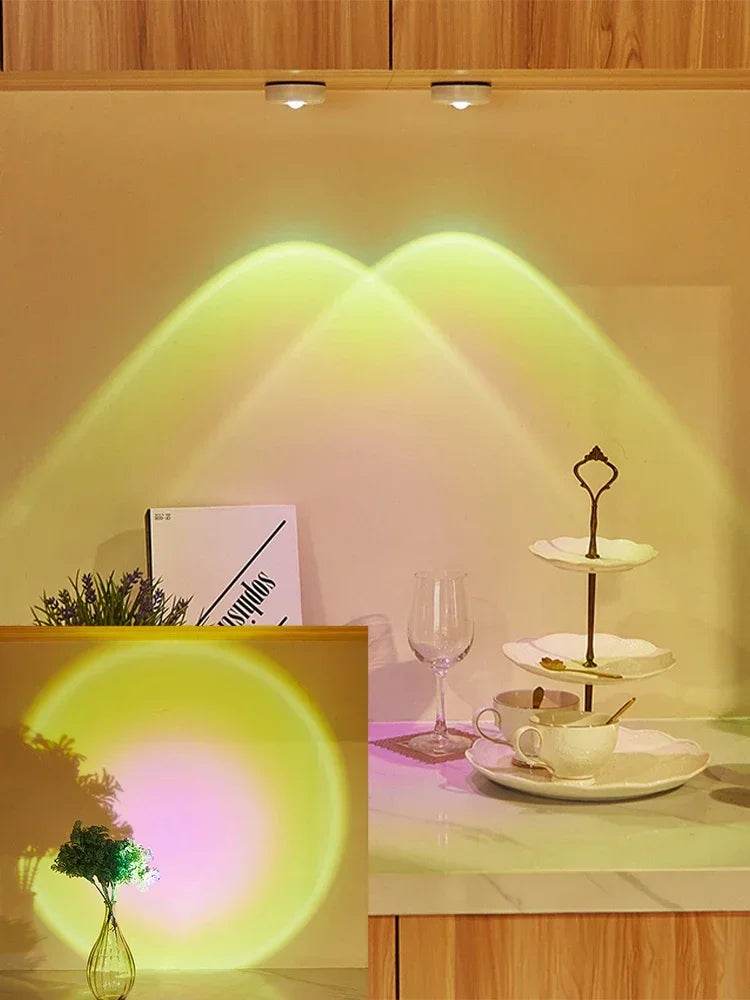 LED Round Touch Sensor Ambient Night Light - Sleep Galleria