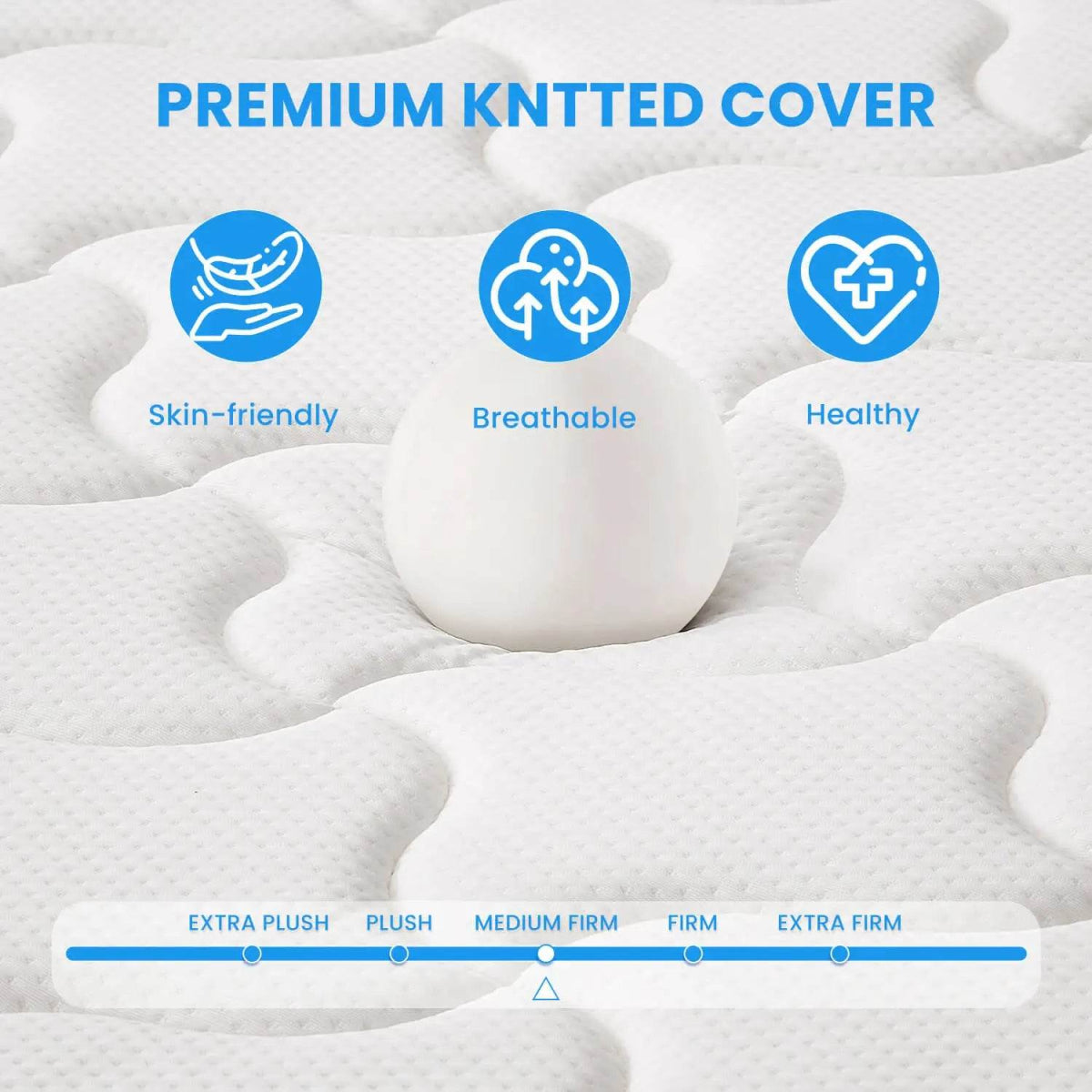 Medium 10-Inch Hybrid Gel Memory Foam Mattress - Sleep Galleria