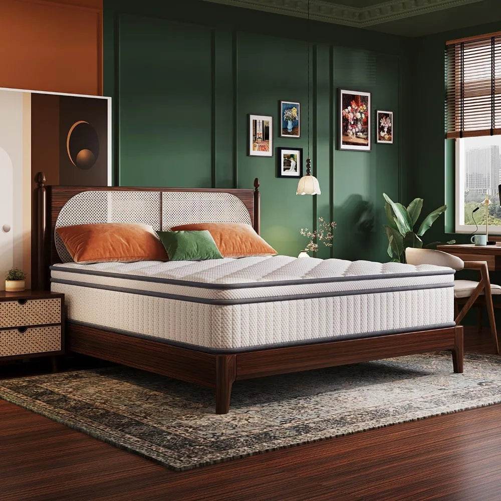 Medium Hybrid 11-Inch Gel Memory Foam Mattress - Sleep Galleria