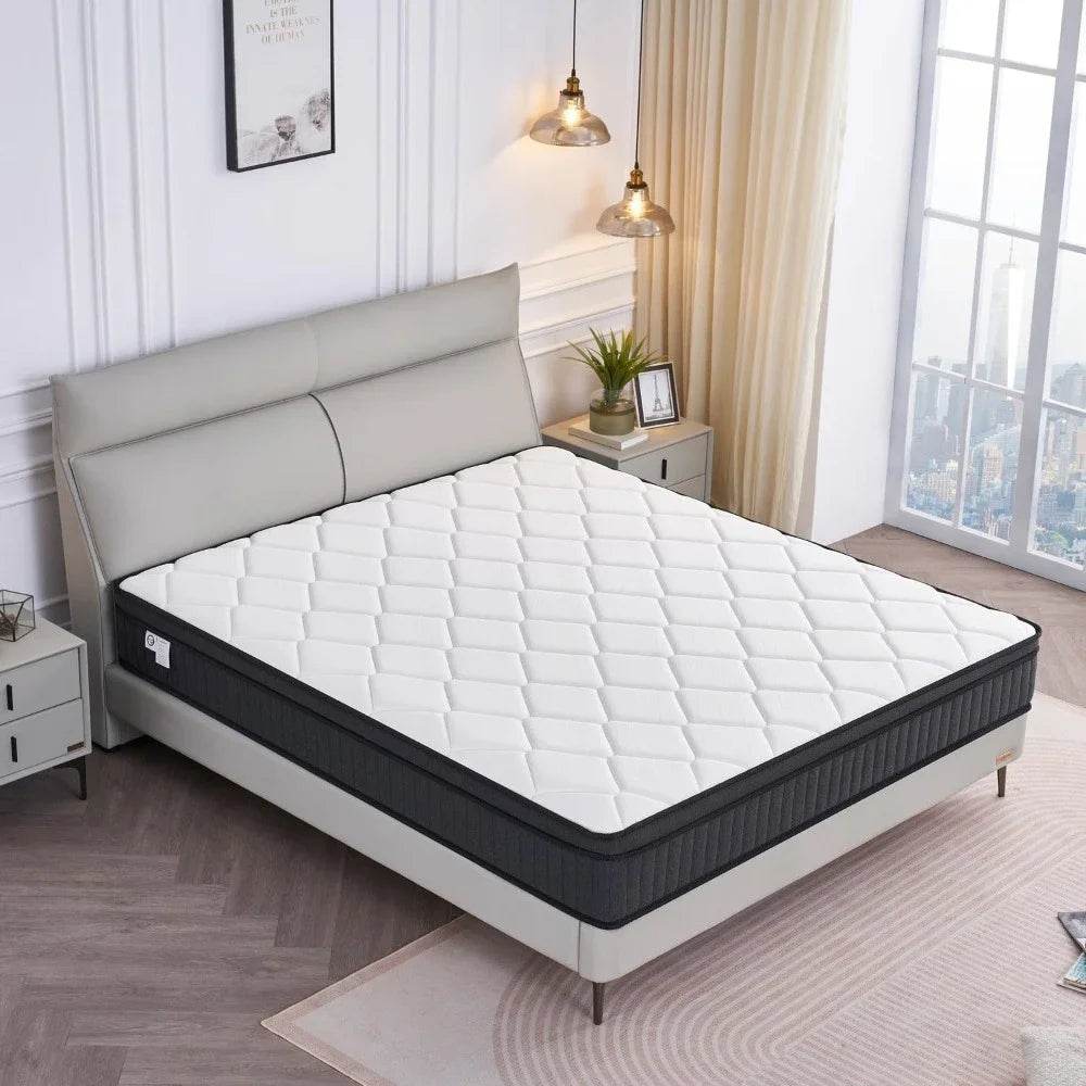 Medium Plush Hybrid Gel Memory Foam Mattress - Sleep Galleria