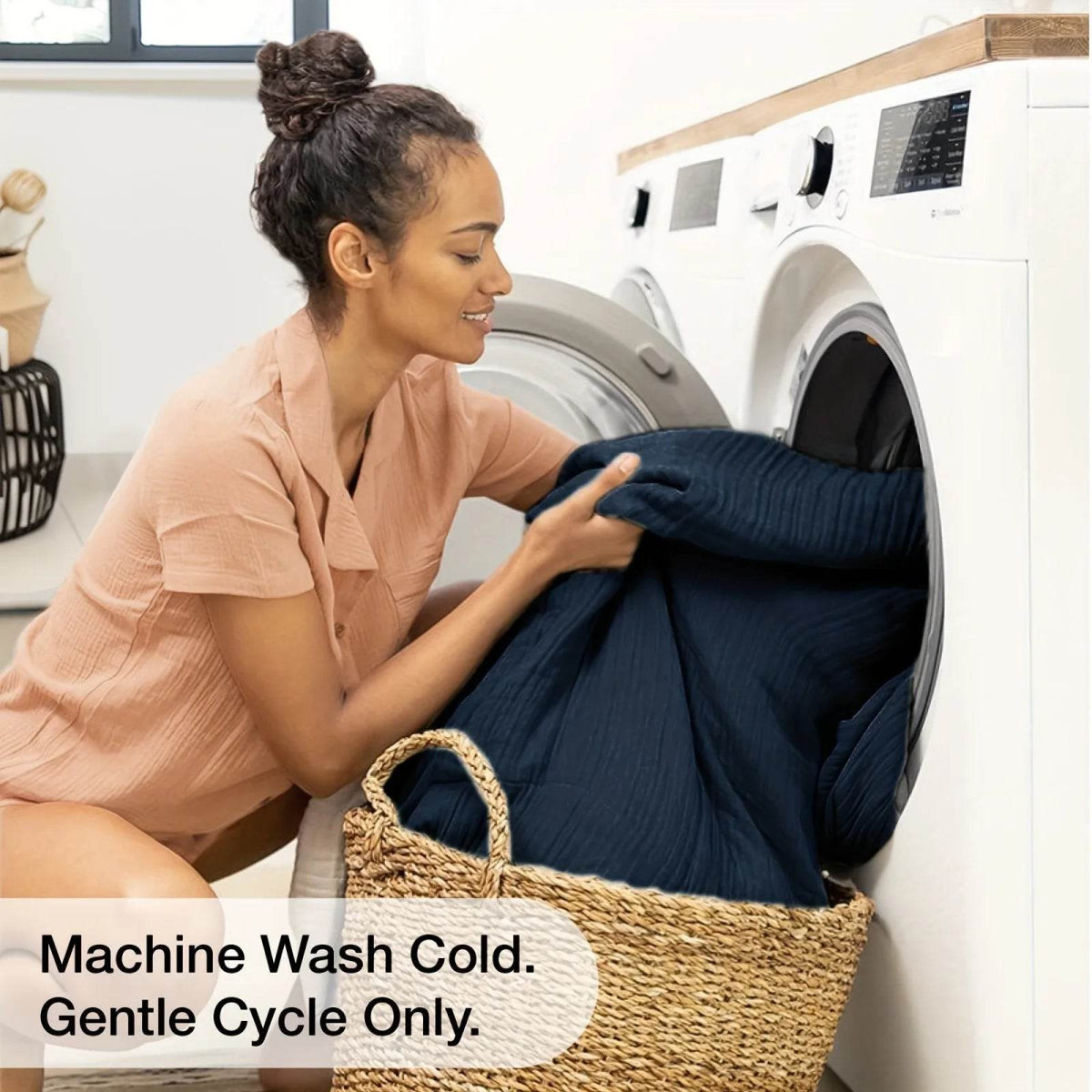 Lightweight Cooling 100 Percent Cotton Muslin Blanket - Sleep Galleria