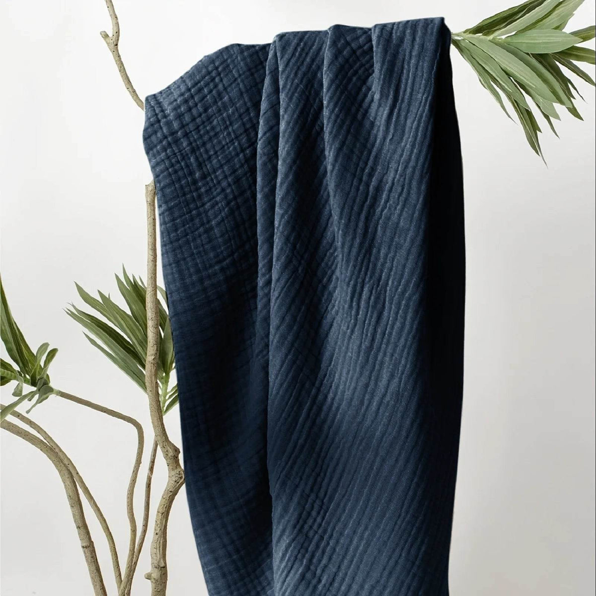 Lightweight Cooling 100 Percent Cotton Muslin Blanket - Sleep Galleria