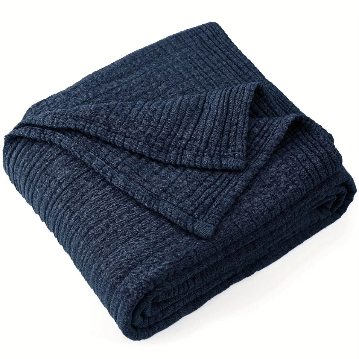 Lightweight Cooling 100 Percent Cotton Muslin Blanket - Sleep Galleria