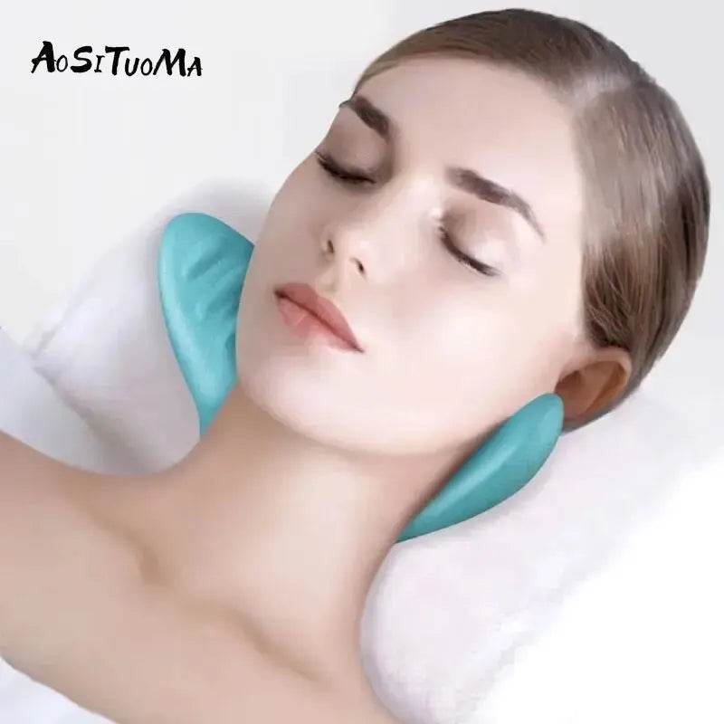 Cervical Traction Massage Pillow For Neck Relief - Sleep Galleria