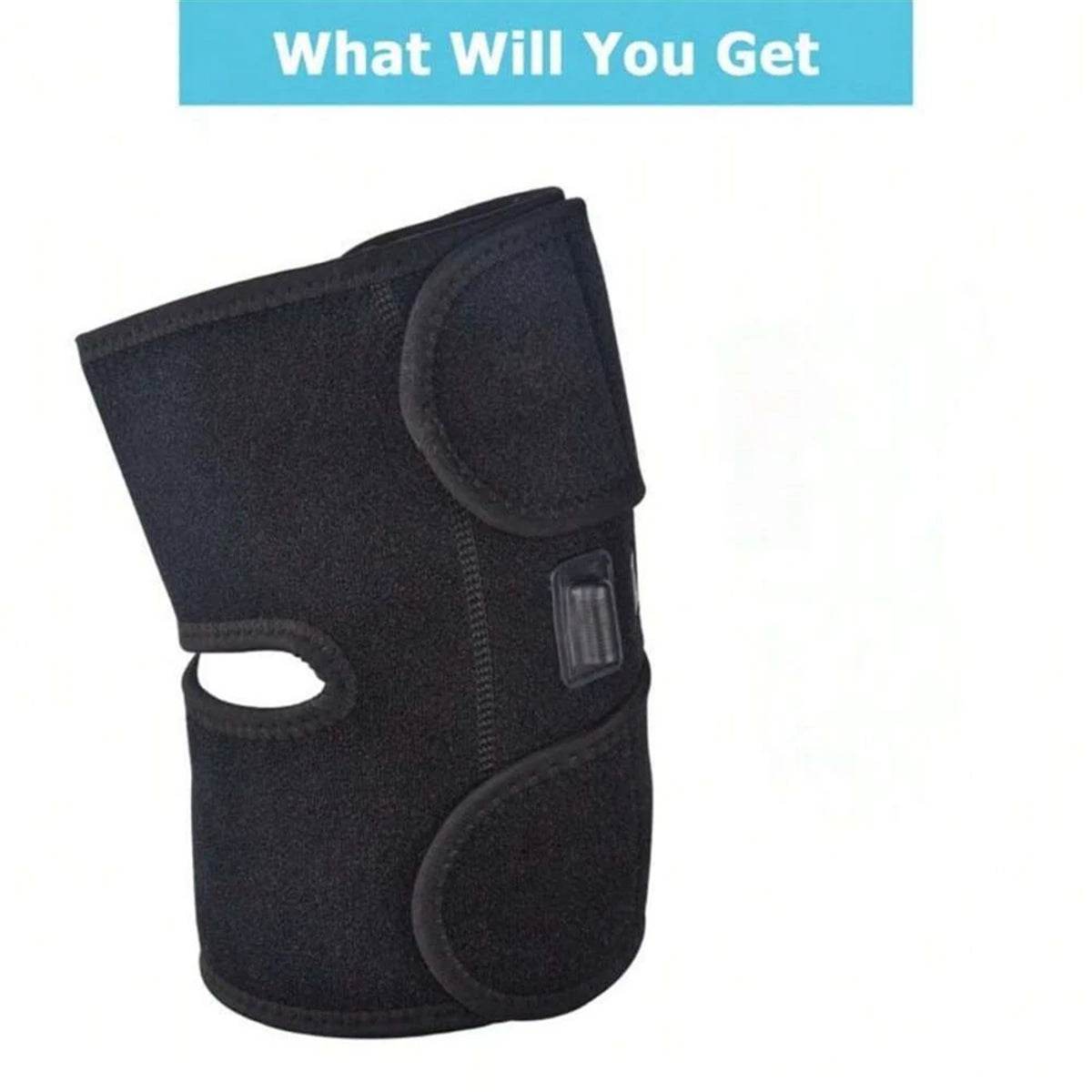 Heated Vibrating Knee Massage Pad For Relief - Sleep Galleria