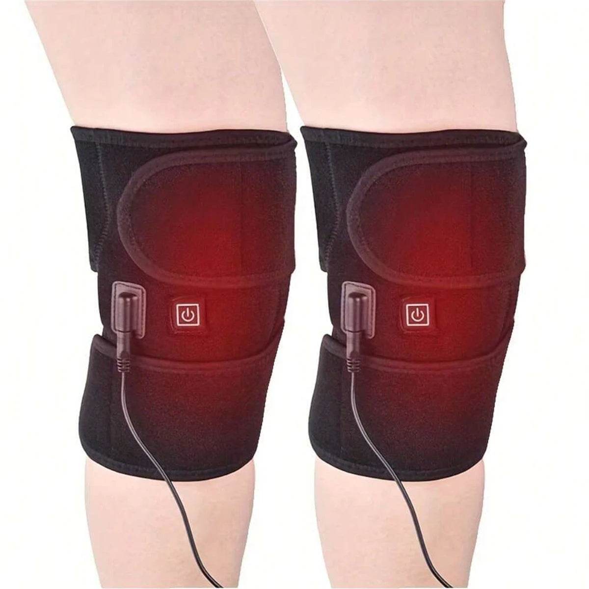 Heated Vibrating Knee Massage Pad For Relief - Sleep Galleria
