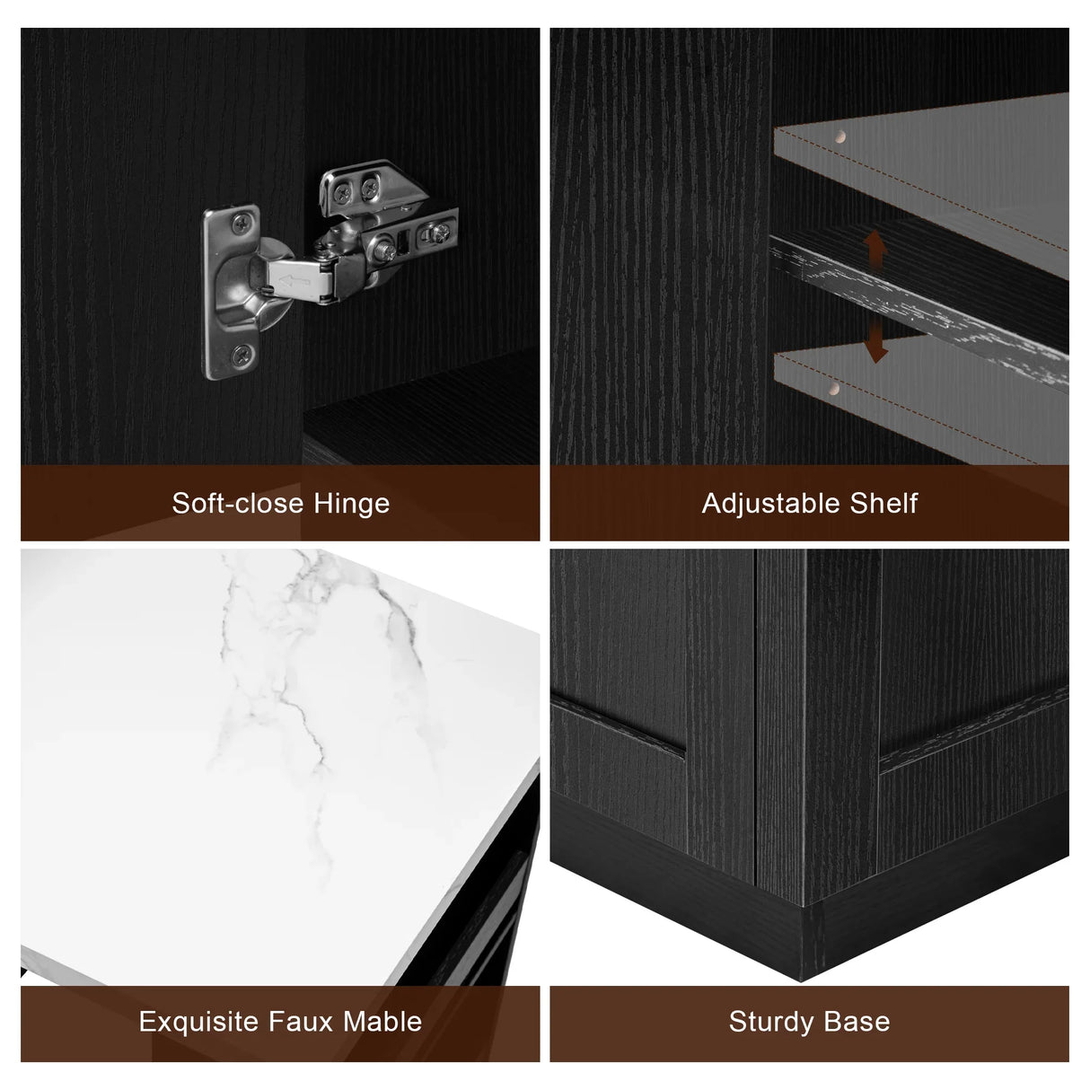 Extendable Kitchen Island With Dining Table And Storage - Omega Lifestyles