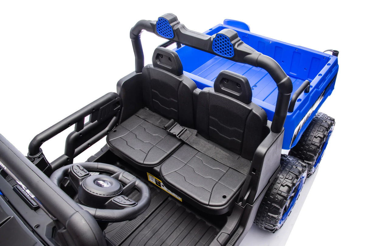 24V 2-Seater 4WD Ride On Dump Truck With Remote Control - Omega Lifestyles