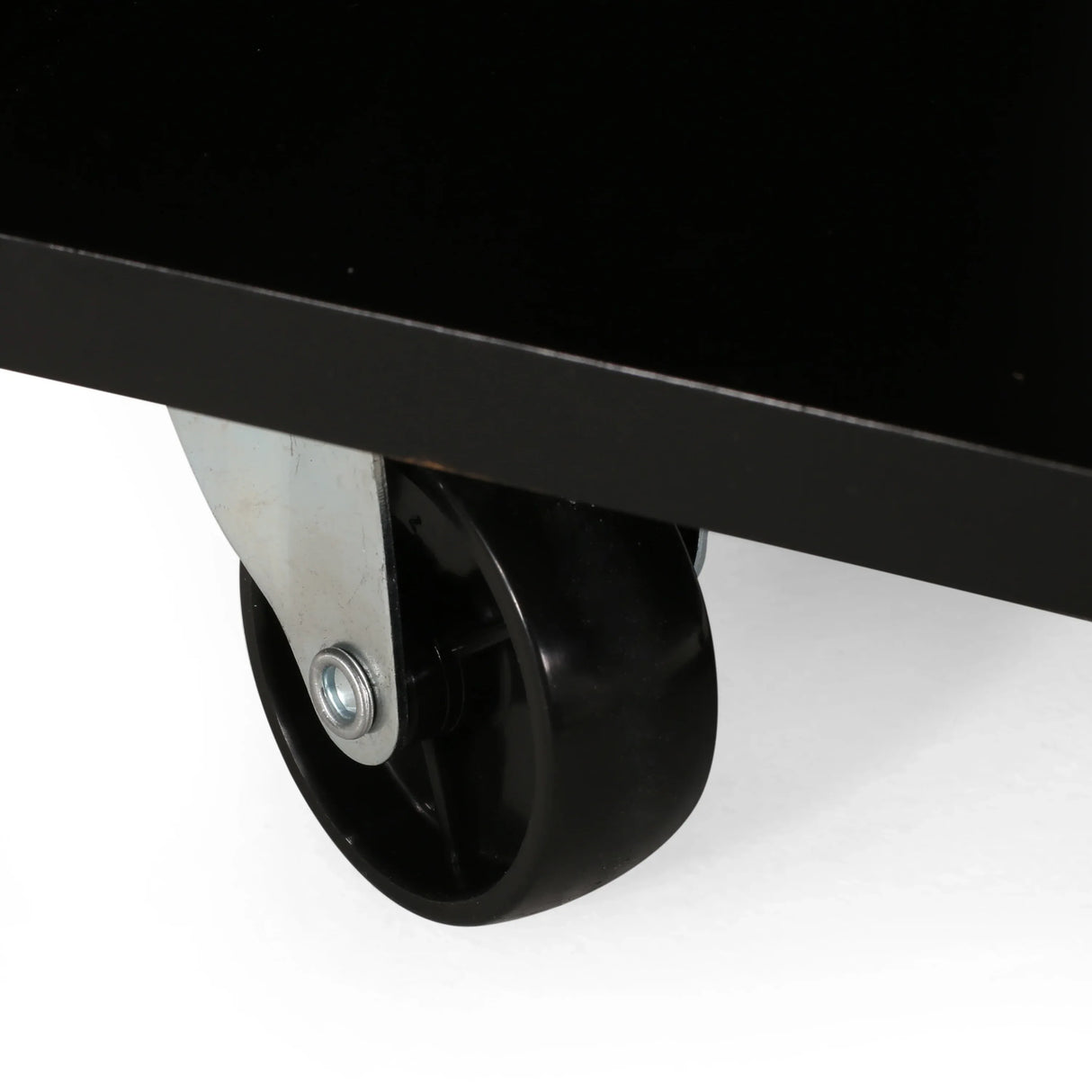 Contemporary Wood Kitchen Cart With Rolling Casters - Omega Lifestyles