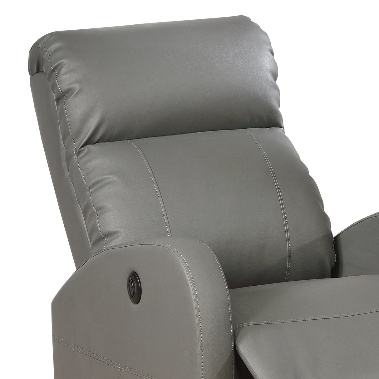 Electric Power Recliner Chair With USB Charging And Leather Upholstery - Omega Lifestyles
