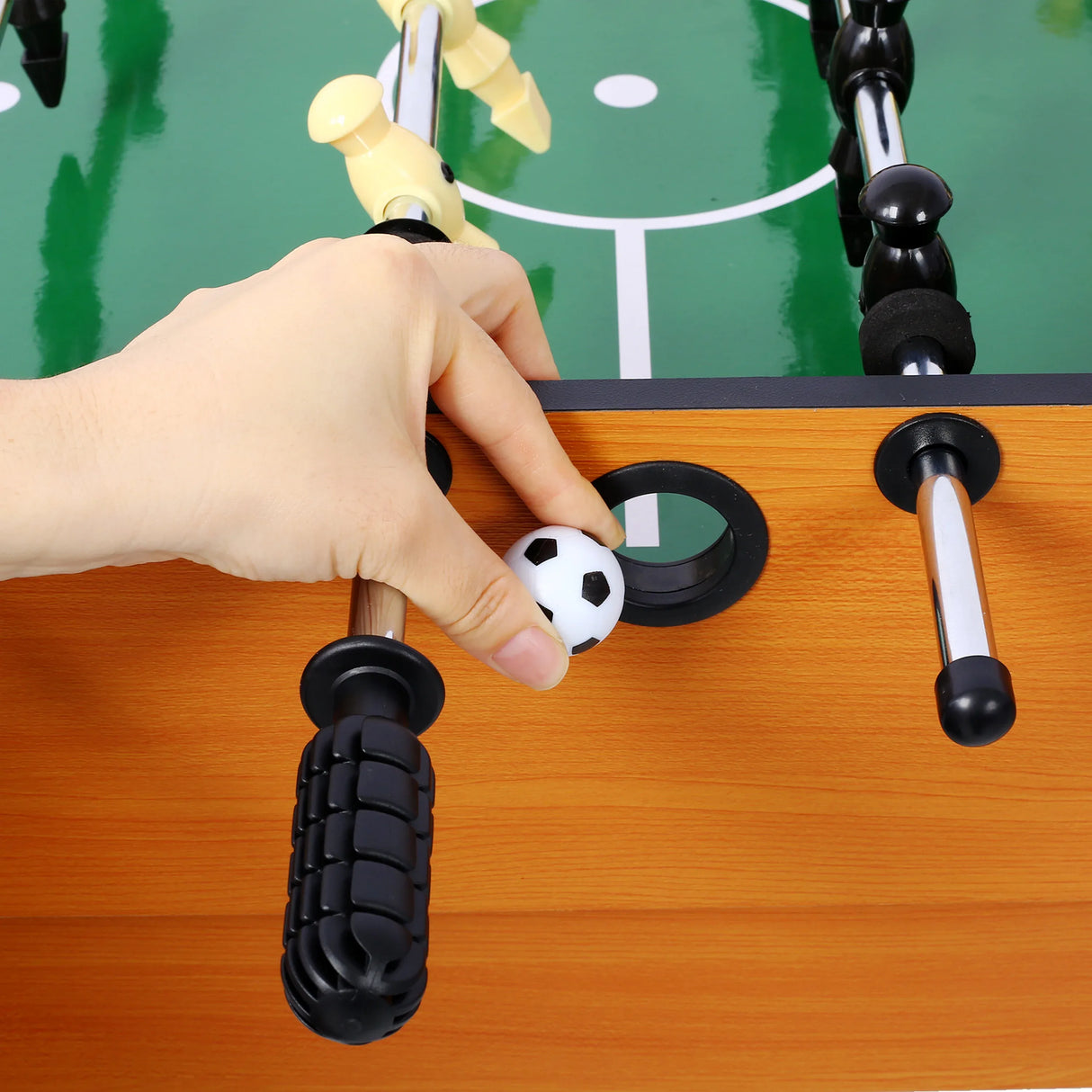 5-In-1 Multi-Game Table With Billiards Foosball Basketball - Omega Lifestyles