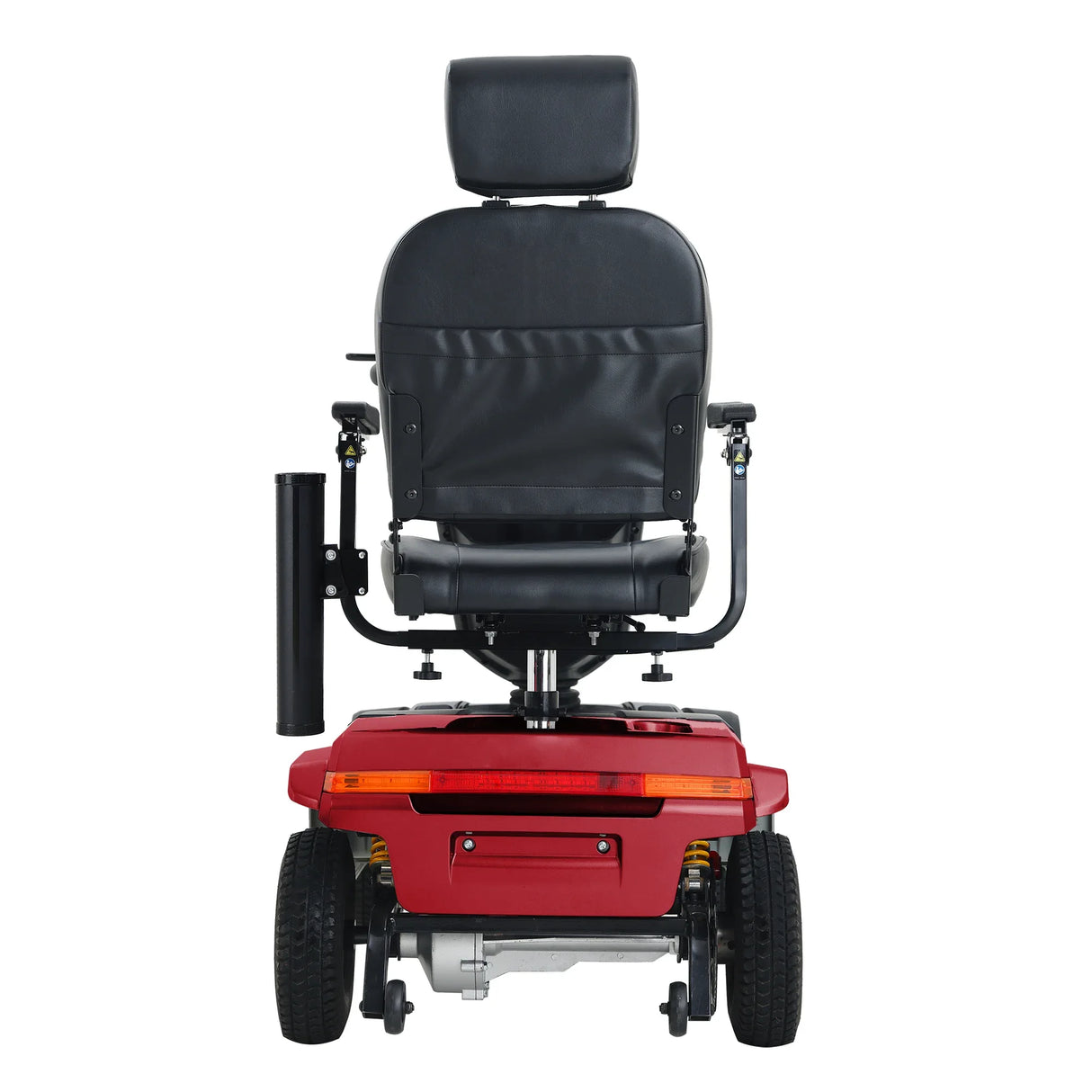 Heavy Duty Red Mobility Scooter With Luxury Seat - Omega Lifestyles
