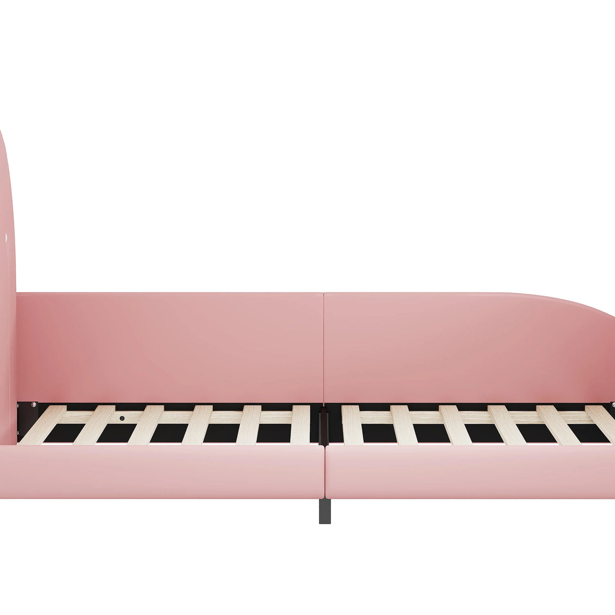 Twin Upholstered Rabbit-Shape Princess Platform Bed - Omega Lifestyles