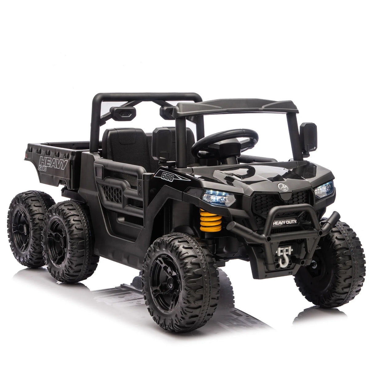 Kids 24V 4WD Six-Wheel Electric Remote Control Truck - Omega Lifestyles